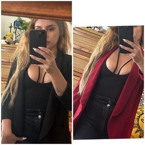 Urban outfitters Red & Black Blazer 2 qty